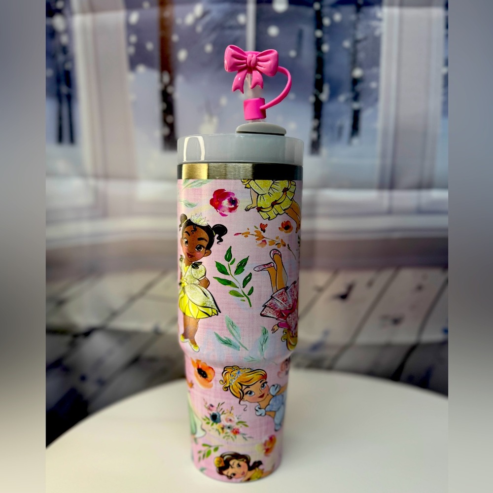 30oz princess tumbler NWOT - Picture 2 of 11
